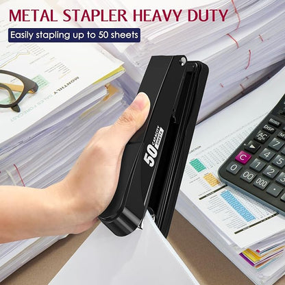 Metal Stapler Heavy Duty 50 Sheet Capacity - Image 3