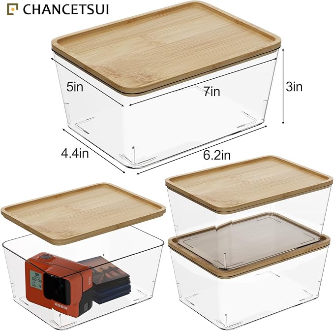 CHANCETSUI Stackable Storage Bins - Image 4