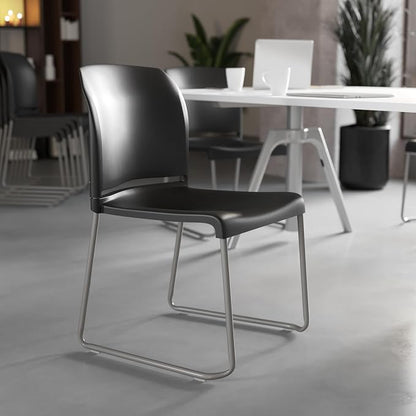 Flash Furniture Hercules Series Contoured Stacking Chairs - Image 2