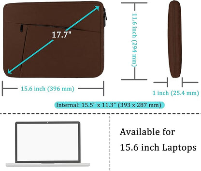 Laptop Sleeve Bag 15.6 inch, Shockproof Protective Computer Carrying Cover - Image 5