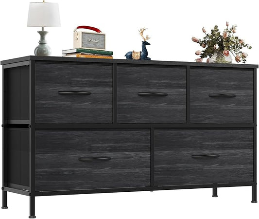 OLIXIS 5 Drawer Dresser for Bedroom, Storage Organizer Unit for Closet | Chest by OLIXIS