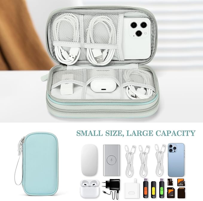 FYY Electronic Organizer, Travel Cable Organizer Bag Pouch Electronic - Image 6