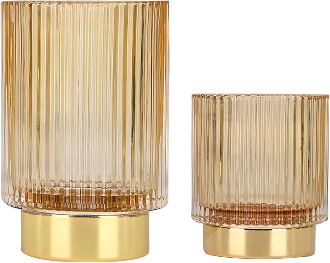 DASITON Makeup Brush holder Organizer, Crystal Cosmetic Makeup Brush Glass by DASITON