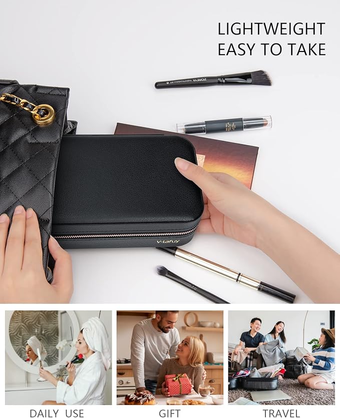Travel Jewelry Case Organizer, Portable Jewellery Box - Image 6