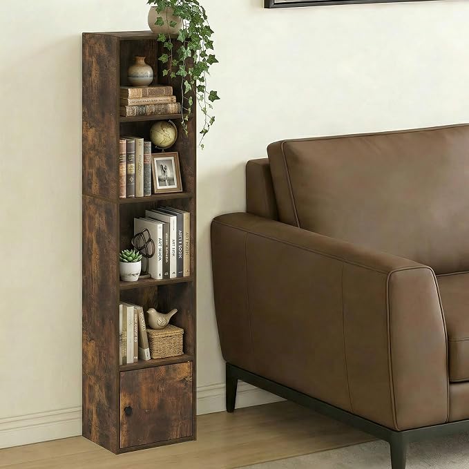 Furinno LUDER Book Shelf, 5-Tier Bookshelf - Image 5