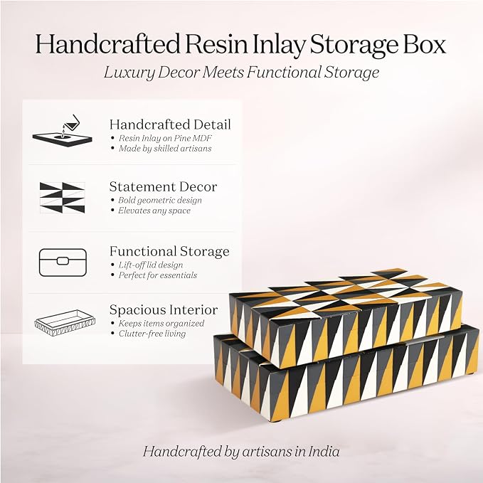 Handicrafts Home Large Decorative Storage Box - Image 2