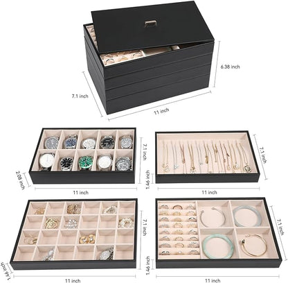 Voova Stackable Jewelry Organizer Tray - Image 5