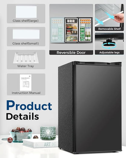 Mini Fridge with Freezer - Image 5