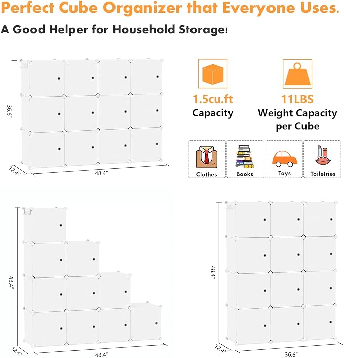 C&AHOME Cube Storage Organizer - Image 6