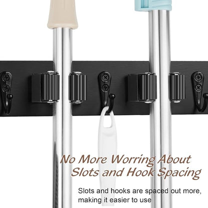 Mop and Broom Holder Wall Mount - Image 4