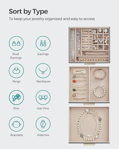 SONGMICS Jewelry Box Organizer - Image 3