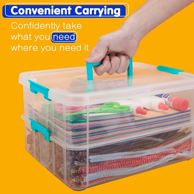 2 Layer Plastic Storage Containers - Image 5