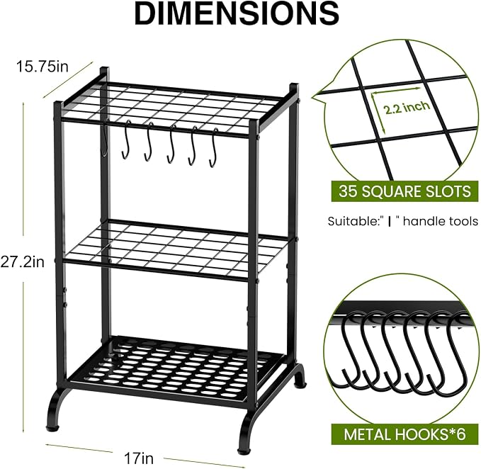 RANXFLOAT Garden Tool Organizer - Image 2