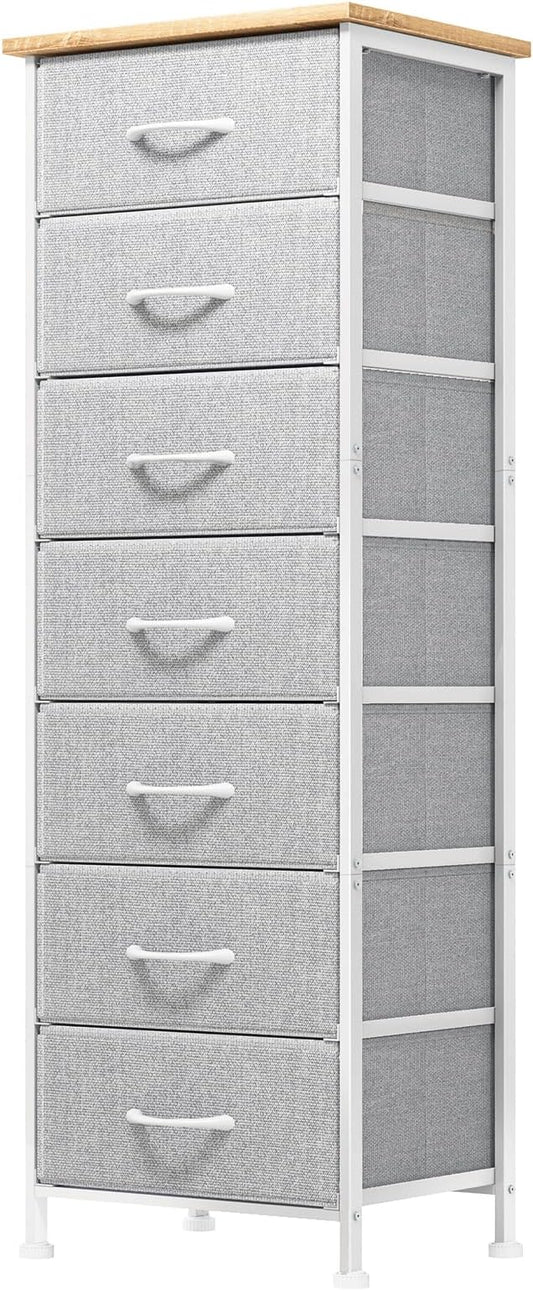 Fixwal Tall Dresser for Bedroom, Storage Dresser Organizer by Fixwal