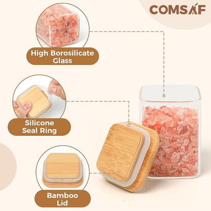 ComSaf 16Pcs Glass Spice Jars - Image 9