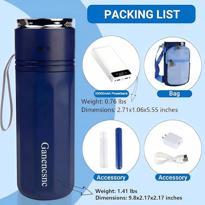 Electric Insulin Cooler Travel Case TSA Approved，USB Type-C Smart Cooling - Image 6