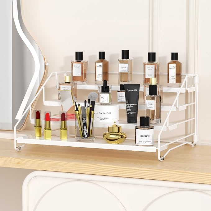 Tiered Spice Rack, 4 Tier Spice Shelf Organizer - Image 8