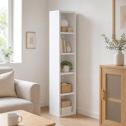 5-Cube Tall Cubicle Bookshelf, Cube Bookcase by Furevol