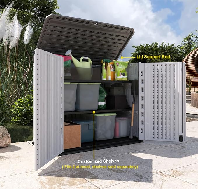 KINYING Outdoor Storage Shed - Image 2