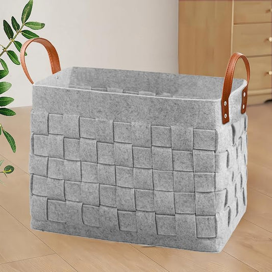 boldmonkey Blankets Basket 16.5 " x13 x13, Large Storage Baskets by boldmonkey