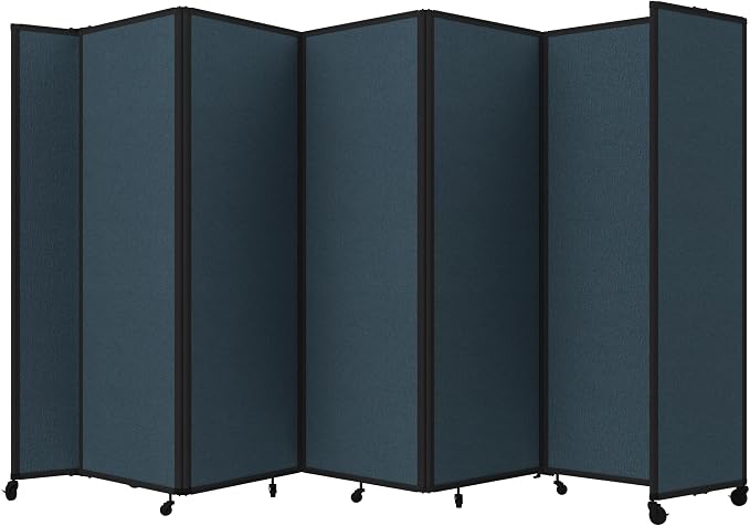 Versare Room Divider 360 Portable Wall Partition | Folding Panels | Large by VERSARE