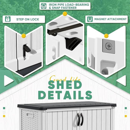 Devoko 50 Cu Ft Outdoor Storage Cabinet - Image 3