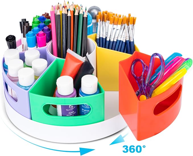 Art Supply Organizer, Extra Large 360° Pencil Caddy - Image 9