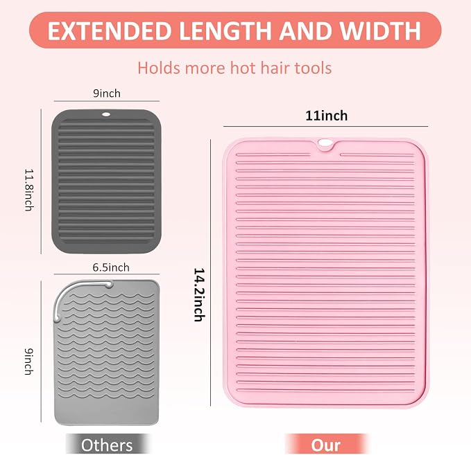 Quccefods Large Heat Resistant Silicone Mat - Image 6