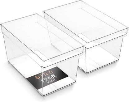 BINO | Plastic Storage Bins, Large by BINO