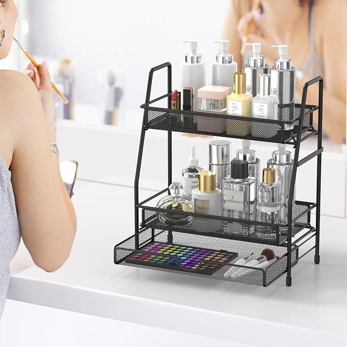 2-Tier Bathroom Counter Organizer - Image 7