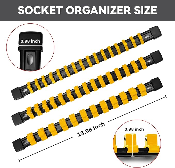 Socket Organizer Drive ABS Tools - Image 5
