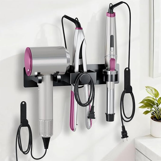 Hair Dryer Holder Wall Mount by DOTCUTY