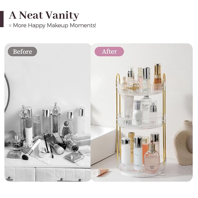 Aveniee Rotating Makeup Organizer - Image 5