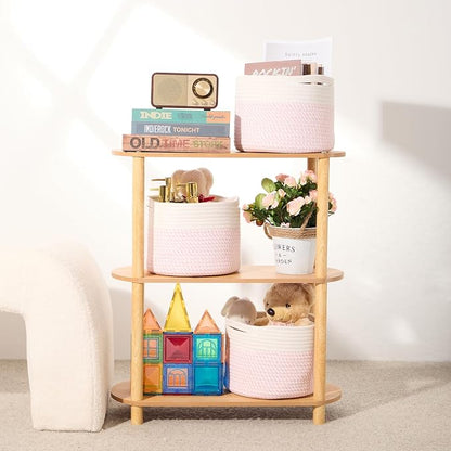 Small Basket for Organizing | Cube Shelf Closet Storage Baskets | 9.7×9.7×7.1” - Image 6