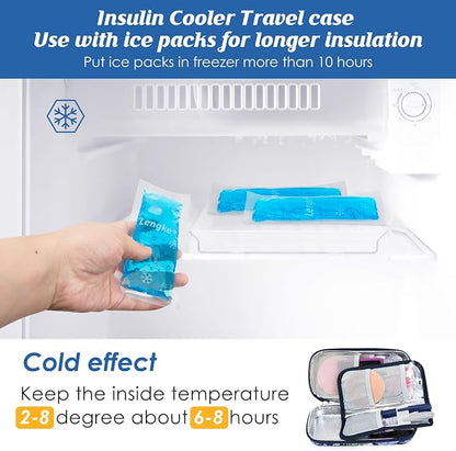 YOUSHARES Insulin Cooler Travel Case - Image 5