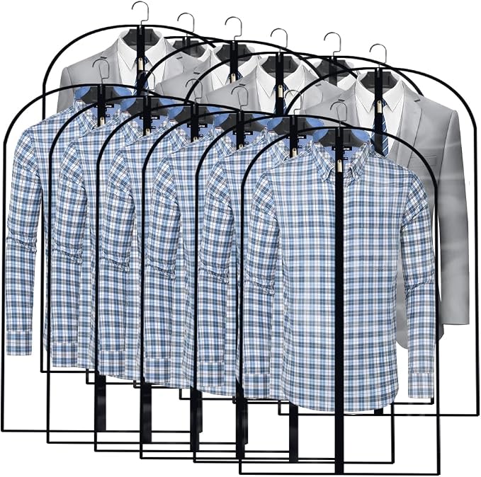 Garment Bags for Hanging Clothes Suit Cover Travel Garment Bag for Closet by HomeClean