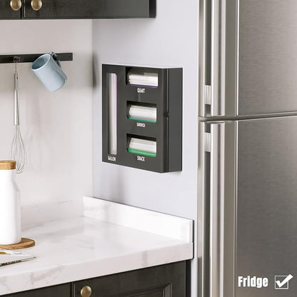 Neatsure Acrylic Magnetic Food Bag Storage Organizer - Image 3
