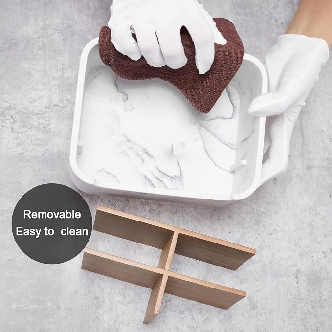 Desk Organizers, Marble Remote Holders - Image 4