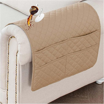 Waterproof Sofa Armrest Cover Headrest Cover by ZGDDPZA