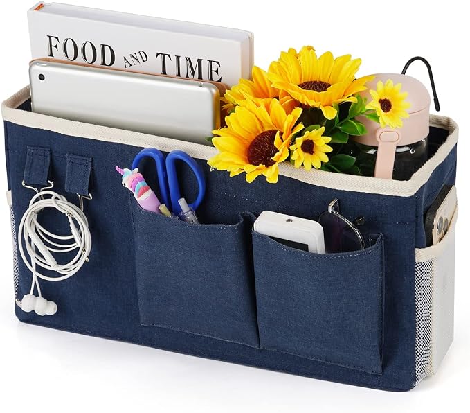 Loghot Bedside Caddy/Bedside Storage Bag Hanging Organizer by Loghot