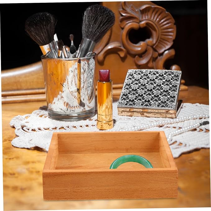 Levemolo Multi-functional Phone Organizer Jewelry Tray and Note Storage Rustic - Image 7