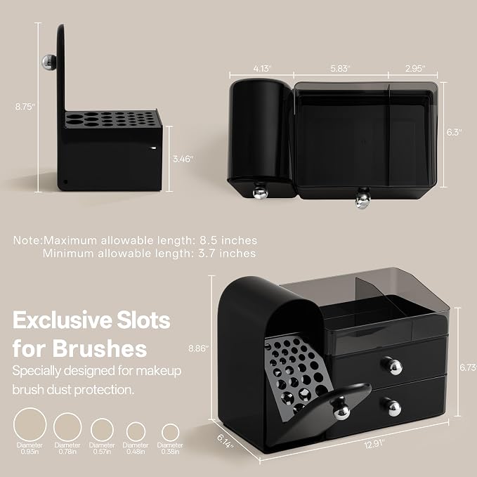 HBlife Makeup Organizer Countertop - Image 3