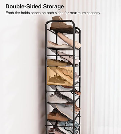 STO STO 8-Tier Narrow Shoe Rack - Image 3