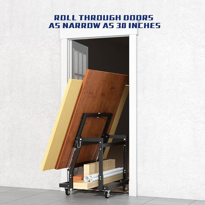 APARECIUM Panel Handler Cart and Shop Stand, Tilting Panel Cart - Image 8