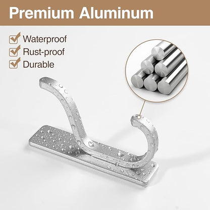 pickpiff 10-Pack Adhesive Wall Hooks - Image 2