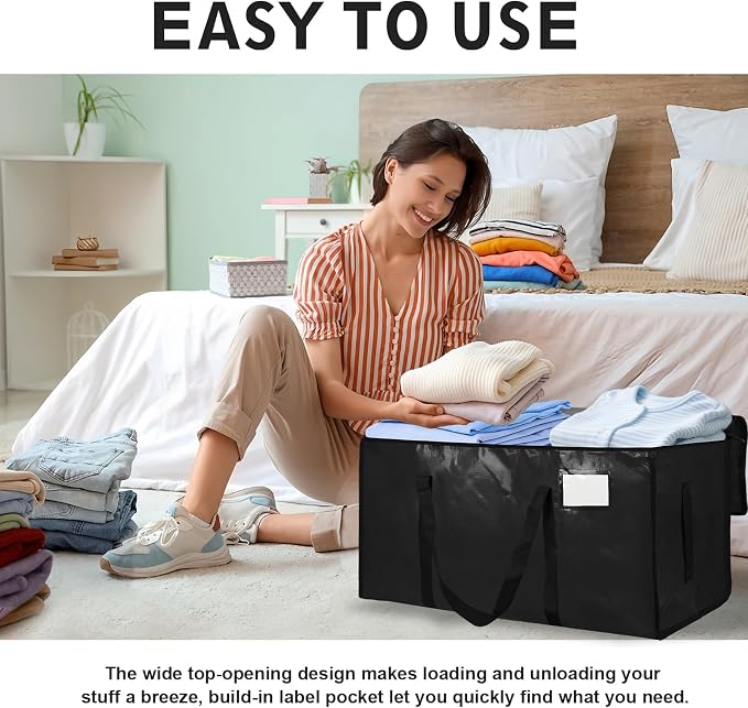 6 Pack-Extra Large Heavy Duty Moving Bags - Image 6