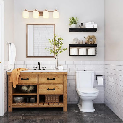 QEEIG Bathroom Shelves Over Toilet - Image 2