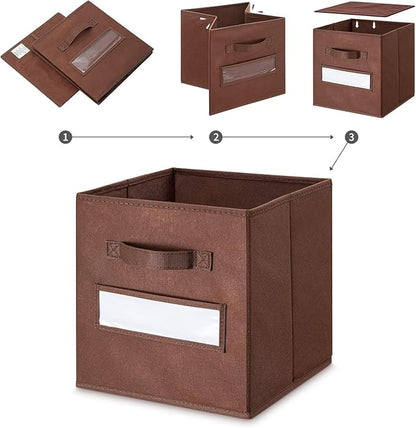 13x13x13 storage cube bins Fabric storage cubes - Image 4