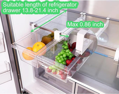 Yatmung 2 Pack Extra-Large Deli Drawer Organizer - Image 3