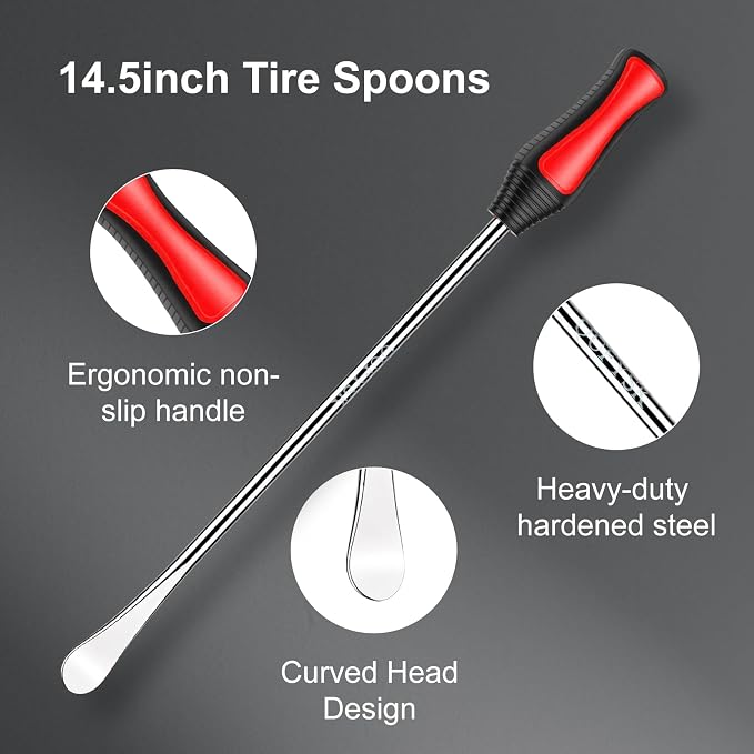 14.5" Tire Spoons Kit, Tire Changing Tool - Image 3
